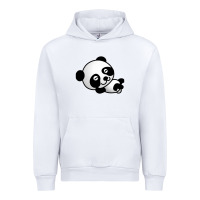White baby panda bear Urban Hoodie - linhVisuals