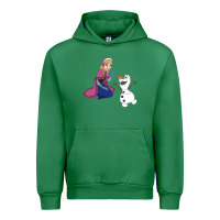 Emerald olaf and  elsa Urban Hoodie - linhVisuals