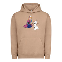 Pigment Burro olaf and  elsa Urban Hoodie - linhVisuals
