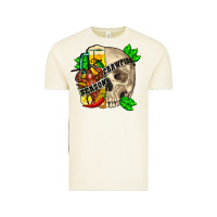 Vintage Arctic Skull crawfish season Vintage Tee - FaDigitalArtStudio