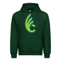 Forest Green wilmington college quaqers Urban Hoodie - linhVisuals