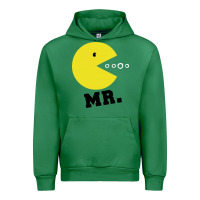 Emerald Mr Pacman Urban Hoodie - linhVisuals