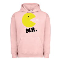 Pigment Salmon Mr Pacman Urban Hoodie - linhVisuals