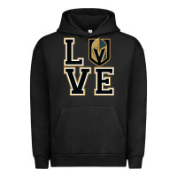 Pigment Black the love golden knight Urban Hoodie - linhVisuals
