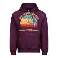 Mauve Wine best weimaraner mom ever mom gift mother's day Urban Hoodie - linhVisuals