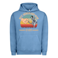 Pigment Pebble Blue best weimaraner mom ever mom gift mother's day Urban Hoodie - linhVisuals