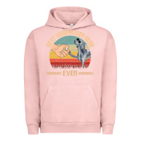 Pigment Salmon best weimaraner mom ever mom gift mother's day Urban Hoodie - linhVisuals