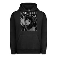 Pigment Black kate bush vintage Urban Hoodie - linhVisuals