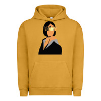 Pigment Peanut Butter rihanna artwork Urban Hoodie - linhVisuals