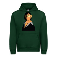 Forest Green rihanna artwork Urban Hoodie - linhVisuals