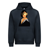 Navy rihanna artwork Urban Hoodie - linhVisuals