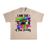 French Oak I am the rainbow sheep of the family Urban Heavy Tee - FaDigitalArtStudio