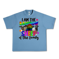 Pebble Blue I am the rainbow sheep of the family Urban Heavy Tee - FaDigitalArtStudio