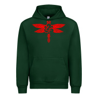 Forest Green coheed and cambria dragonfly Urban Hoodie - linhVisuals