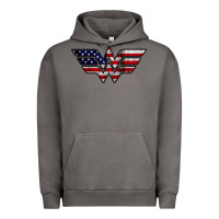 Pigment Tornado Wonder woman american flag Urban Hoodie - linhVisuals