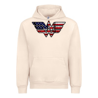 Wonder Woman American Flag Urban Hoodie | Teevron