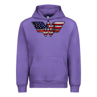 Tulip Wonder woman american flag Urban Hoodie - linhVisuals