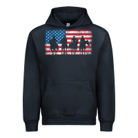 Cowboy Patriotic American Flag 4th Of July Gift Tee Urban Hoodie | Teevron