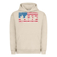 Pigment French Oak cowboy patriotic american flag 4th of july gift tee Urban Hoodie - linhVisuals