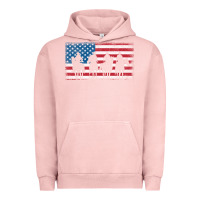 Pigment Salmon cowboy patriotic american flag 4th of july gift tee Urban Hoodie - linhVisuals