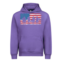 Tulip cowboy patriotic american flag 4th of july gift tee Urban Hoodie - linhVisuals