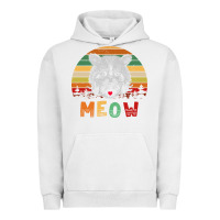 Funny Vintage Raccoon Meow Raccoon Lovers Urban Hoodie | Teevron
