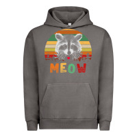 Pigment Tornado funny vintage raccoon meow raccoon lovers Urban Hoodie - linhVisuals
