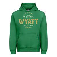 The Legend Wyatt Funny Personalized Name Urban Hoodie | Teevron