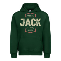 Forest Green Genuine Jack Funny Personalized Name Urban Hoodie - linhVisuals