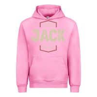 Fuchsia Pink Genuine Jack Funny Personalized Name Urban Hoodie - linhVisuals