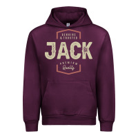 Mauve Wine Genuine Jack Funny Personalized Name Urban Hoodie - linhVisuals