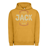 Pigment Peanut Butter Genuine Jack Funny Personalized Name Urban Hoodie - linhVisuals