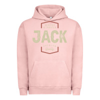 Pigment Salmon Genuine Jack Funny Personalized Name Urban Hoodie - linhVisuals