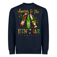 Navy cheers to the new year with beers Heavyweight Sweatshirt - AdoDesignShop