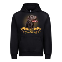Black labrador retriever team chocolate lab funny Urban Hoodie - linhVisuals