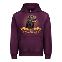 Mauve Wine labrador retriever team chocolate lab funny Urban Hoodie - linhVisuals