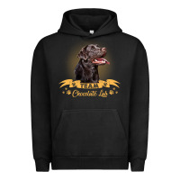 Pigment Black labrador retriever team chocolate lab funny Urban Hoodie - linhVisuals