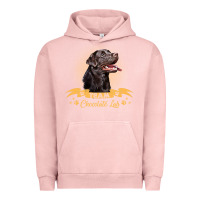 Pigment Salmon labrador retriever team chocolate lab funny Urban Hoodie - linhVisuals