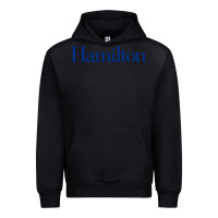Black Hamilto College Urban Hoodie - linhVisuals