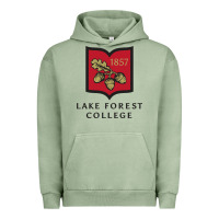 Pigment Oil Green Lake Forest College Urban Hoodie - linhVisuals