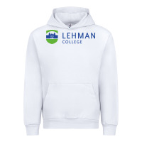 White Lehman College CUNY Urban Hoodie - linhVisuals