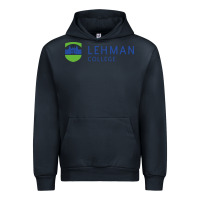 Navy Lehman College CUNY Urban Hoodie - linhVisuals