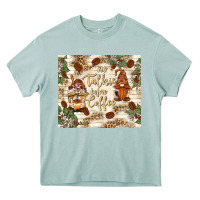 Arona no talkie before coffee with gnomies Heavy Core Tee - TumblerDesignByShophia