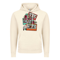 Vintage Artic cassette floral gemstone Vintage Hoodie - FaDigitalArtStudio