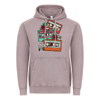 Cassette Floral Gemstone Vintage Hoodie | Teevron