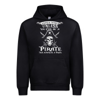 Black pirate gift always be yourself unless you can be a pirate Urban Hoodie - linhVisuals