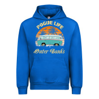 Cobalt pogue life outer banks retro vintage sunny Urban Hoodie - linhVisuals
