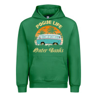 Emerald pogue life outer banks retro vintage sunny Urban Hoodie - linhVisuals