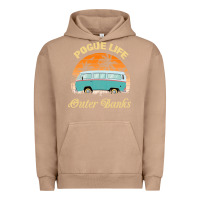 Pigment Burro pogue life outer banks retro vintage sunny Urban Hoodie - linhVisuals