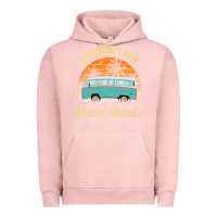 Pigment Salmon pogue life outer banks retro vintage sunny Urban Hoodie - linhVisuals